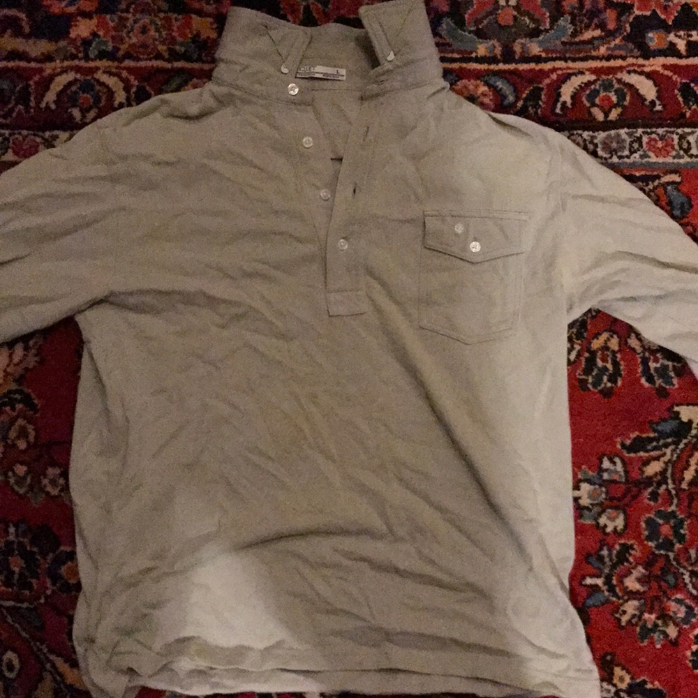 Criquet long sleeve polo